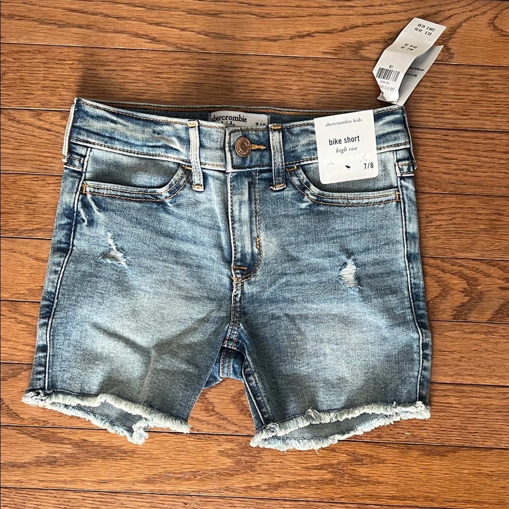 Abercrombie Kids Blue Denim Shorts